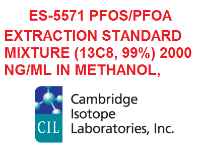 Dung dịch chuẩn Dung dịch chuẩn ES-5571 PFOS/PFOA EXTRACTION STANDARD MIXTURE (13C8, 99%) 2000 NG/ML IN METHANOL, Hãng CIL, USA